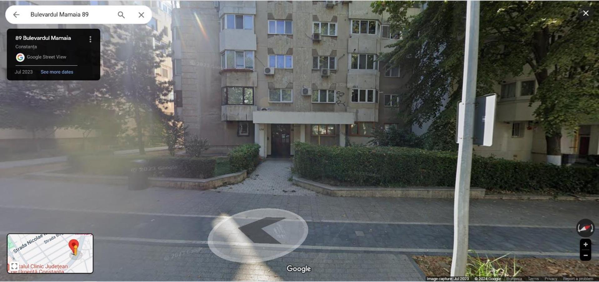Apartment Central Constanţa Eksteriør billede